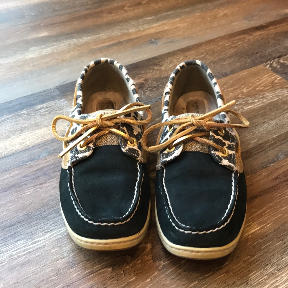 Cheetah Sperry Topsider Shoes